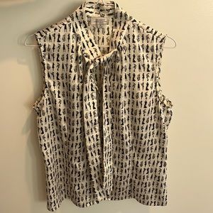 TAHARI ARTHUR S. LEVINE sleeveless blouse